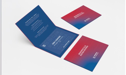 WELCOME PACK - FC BARCELONA COMMEMORATIVE PLAQUE