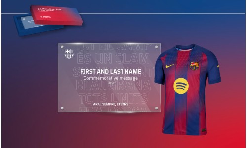 WELCOME PACK - PLAQUE WITH EQUIPMENT